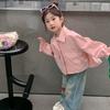 Camisas para Niñas para Primavera y Otoño 2026, Nuevas Camisas y Chaquetas Elegantes para Niños, Tops de Otoño de Moda para Bebés Niñas