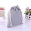 En Stock Cordón Lienzo Cinturón Bolsillo Portátil Cinturón Bolsa de Almacenamiento Extraíble Viaje Pequeña Bolsa de Tela Mochila