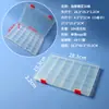 Caja Transparente de Plástico Grueso Fijo con 36 Compartimentos para Materiales de Joyería Hecha a Mano DIY, Almacenamiento para Guka, Equipo de Pesca