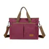 Suministro Exclusivo Transfronterizo de Bolsas Tote de Lona Portátiles Personalizadas Cruzadas para Mujer, Disponibles en Estilo Madre-Hija, con Opciones para Imprimir Texto y Logos