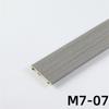 Rodapié de PVC fibra de madera de bambú rodapié de plástico de madera línea de pie M7 7cm blanco grano de madera dormitorio sala de estar línea de esquina