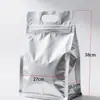 Bolsas para Envasado de Té con Impresión de Logo, Sellado de Ocho Lados, para Da Hong Pao, Pasteles de Té Blancos y Rojos, Pu'Er, Bolsas Autosellables de Pie con Lámina de Aluminio, En Stock