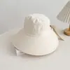 Sombrero de Sol de Estilo Nuevo con Ala Ancha y Abertura para Cola de Caballo, Sombrero de Sol con Protección UV, Modelo 2026 Sombrero de Pescador para Protección Solar de Verano para Mujeres