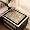 Funda de Mesa de Noche Estilo Americano de Lujo Ligero, Mantel, Funda de Dormitorio de Gama Alta, Funda a Prueba de Polvo para Refrigerador, Lavadora y Microondas