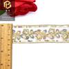 Bead Lace Organza Cor Bordado Estilo Étnico Código de barras 3,5 cm Acessórios infantis Acessórios DIY em estoque rendas
