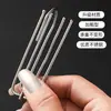 Ganchos de Aço Inoxidável de Quatro Pontas, Acessórios para Ganchos de Cortina, Ganchos Garfo para Tecido, Ganchos Simples para Tira de Tecido, Ganchos S, Ganchos Pequenos Pontiagudos Atacado