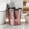 Lixeira Transparente para Uso Doméstico, Novo Modelo para Sala de Estar, Cozinha, Banheiro, Grande Capacidade, Alto Valor Estético, Adequada para Escritório