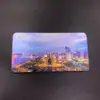Imán de Nevera de Metal del Lago del Oeste de Hangzhou Souvenir de Viaje Cultural y Creativo Templo Lingyin Torre de las Seis Armonías Tres Estanques Luz de Luna Souvenir