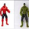 Vengadores Héroe Iron Man Spider-Man Hulk Thanos Articulaciones Móviles Adorno Modelo de Mano Juguete
