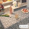 Mantel de Corazón de Niña Linda Celebridad de Internet Estilo ins Decoración de Escritorio de Dormitorio de Estudiante Tela de Fondo para Fotos Mantel para Mesa de Té Alfombrilla