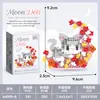Bloques de Construcción Educativos Compatibles de Micro-Partículas para Niños, Serie de Muñecos Lindos de Dibujos Animados de Alta Calidad, Juguetes de Caja Sorpresa de Puesto Callejero, Regalos