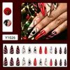 Nuevos Parches de Uñas Artísticas Vestibles Navideños, Pegatinas para Uñas, Uñas Postizas, Venta al por Mayor de Uñas Artísticas Vestibles Transfronterizas