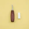 Cuchillo de Talla para Carpintería Madera de Haya Hecho a Mano DIY Juego de Herramientas para Talla en Madera Cuchillo de Talla Hecho a Mano Cuchillo de Talla de Madera de Tilo Madera de Pimienta