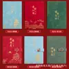 Set de Regalo Caja de Cuadernos Ciudad Prohibida Guochao, Personalizable con Logo, Cuaderno Estilo Chino, Libreta de Registro para Reuniones de Negocios A5