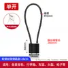 Cerradura para Casco de Patinete Eléctrico, Candado de Cuerda Suave para Bicicleta Eléctrica, Candado para Cesta, Candado Largo, Candado para Cesta, Candado Antirrobo para Puerta de Armario