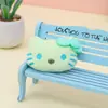 Lindo colgante de muñeca de cabeza de gato con lazo de felpa de dibujos animados, accesorios DIY para ropa, zapatos, bolsos y decoración de regalos