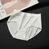 50 Peças de Calcinhas de Renda Modal Zero Carbono para Meninas, Cuecas Femininas Frescas e Elásticas, Forro Respirável, Adequadas para Todas as Estações