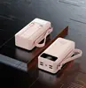 Batería externa de comercio exterior transfronteriza 22.5W carga súper rápida 20000mAh batería externa portátil con cable incorporado y LED