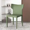 Sillas de comedor estilo italiano personalizadas para uso doméstico, sillas con respaldo para restaurante, suministro transfronterizo directo para sillas de recepción y sala de reuniones de hotel y restaurante, mesas y sillas de comedor