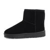 Botas de Nieve Cortas para Mujer 2026 Nuevo Estilo Coreano Estudiante Invierno Engrosadas Cálidas Planas Botines Cortos Zapatos de Algodón Venta al por Mayor