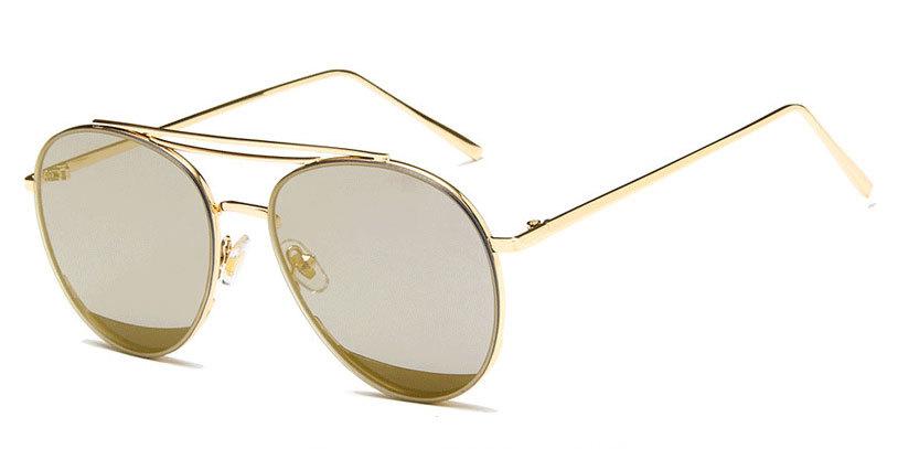 太阳眼镜_2017蓝色时尚透明太阳镜-吴亦凡韩版复古墨镜太阳