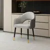 Silla de comedor de celebridad de internet para el hogar, comercial, de lujo ligero, para hotel, restaurante, silla de comedor moderna y simple, silla con respaldo para negociación