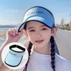 Sombrero de Sol de Verano, Sombrero de Sol para Niños, Sombrero de Copa Abierta de Nuevo Estilo, Transpirable y Cómodo, Sombrero de Sol Ligero para Niños para Deportes al Aire Libre