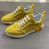 Zapatillas de Malla Transpirable para Hombre 2026 Mezclilla de Corte Bajo con Cordones Zapatos Casuales Suela Gruesa Bloques de Color Moda Tendencia Marca Zapatos