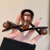 Pinza de Garra de Abulón Pinza de Pato para Mujeres, Nuevo Modelo 2025, Pinza de Tiburón Grande de Satén de Alta Gama