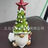 Decorações de Jardim de Natal de Novos Produtos Transfronteiriços Boneca Sem Rosto Gnomo Artesanato de Resina de Natal Decorações Enfeites