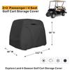 Fábrica de fundas protectoras para carritos de golf al por mayor funda para el sol funda para la lluvia poncho funda para la lluvia tela Oxford funda para el polvo