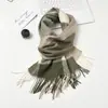 Bufanda a cuadros de lana australiana seleccionada, clásica británica, unisex, cálida, de invierno para parejas