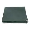 Lona impermeable de PE engrosada color verde militar-marrón personalizada, tela impermeable para la lluvia, tela impermeable resistente al desgaste para exteriores, parasol y protector contra la lluvia