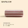 Toalla Sanli Nueva Toalla Rayada de Vellón de Coral, Toalla Absorbente para el Hogar, Toalla Facial Suave para Parejas, Toalla para Limpiar el Rostro