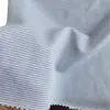 Tejido elástico en stock, tejido de malla piqué simple a rayas de colores teñido en hilo, material transpirable para ropa de trabajo