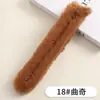 Palito retorcido de imitación de pelo de conejo, 20 mm de grosor, encriptado, tira de pelo para raíz del pelo, paquete de material de cachorro y oso, no desprende, raíz del pelo DIY
