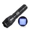 Linterna LED de Mano A100 Luz Brillante T6 Estilo Camping Recargable Zoom Telescópico L2 Alta Potencia Linterna Estilo Camping para Exteriores