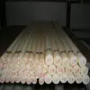 Varilla de Nylon Beige Importada, Material Nuevo, Varilla Resistente Pa6 Negra/Blanca, Varilla Sólida Resistente al Desgaste