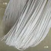 Mimbre de plástico tejido PE/PVC tira plana redonda material de reparación para cesta colgante de ratán material de tejido para cesta de almacenamiento de mesa de té para silla