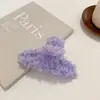 Pinza para el Cabello de Encaje para Niña Dulce Pinza de Tiburón Color Caramelo Pinza para la Parte Posterior de la Cabeza Accesorios para el Cabello Elegantes Elegantes