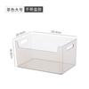 Caja de Almacenamiento Transparente para Sala de Estar y Balcón, Caja de Almacenamiento Doméstica con Tapa para Organizar Ropa