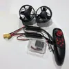 Barco de Control Remoto 12V Sin Escobillas Robot Submarino Propulsor Barco Cebo Barco de Arrastre Red Barco de Rescate Juego de Motor Submarino