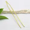 DIY Joias Acessórios 125mm Cobre puro galvanizado Hairpin Color-holding Rod Antique Double Straight Hairpin Stick Antigo Costose em forma de Y Hairpin Material