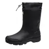 Botas de Lluvia para Pareja de Moda Transfronteriza para Hombre para Exteriores Impermeables Zapatos de Pesca para Hombre de Suela Gruesa Antideslizantes Zapatos de Goma para Cocina Impermeables Zapatos para Lavado de Autos