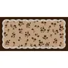 Mantel Cuadrado de Gama Alta Estilo Chino Nuevo, Impermeable, Resistente al Aceite, Lavable, Estilo Madera Natural, Mesa Cuadrada Tradicional, Salvamanteles de Silicona