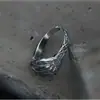 Anillo de Mano de Poder Retro para Hombre Estilo Frío Botón en Diez Dedos Anillo de Dedo para Comida Moda Anillo Estilo Punk Versátil