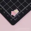 Macaron Desenho Animado Camada Dupla Estrela de Cinco Pontas Resina Acessórios Cola Creme Clip de Cabelo DIY Acessórios de Cabelo Capa de Celular Ímã de Geladeira Chave