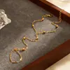 Joia de Mão Europeia e Americana Transfronteiriça Ins Corrente Fina Osso de Cobra Empilhável para Mulheres, Pulseira Simples de Corrente com Contas de Zircônia Aço Inoxidável Encaixável