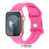 Apple Watch Apple Iwatch Correa de Silicona Apple Hebilla Mariposa Correa de Reloj de Ocho Hebillas Aplicable