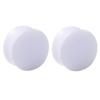 Brincos de Expansão de Orelha Piercing Personalizados de Acrílico Oco Sino Aurícula Tambor de Cintura Sólido Preto e Branco Transparente Transfronteiriços Tudo-em-Um